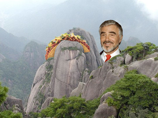 Illustration for article titled Burt Reynolds on a Mountaintop With a Taco is Surprisingly Popular